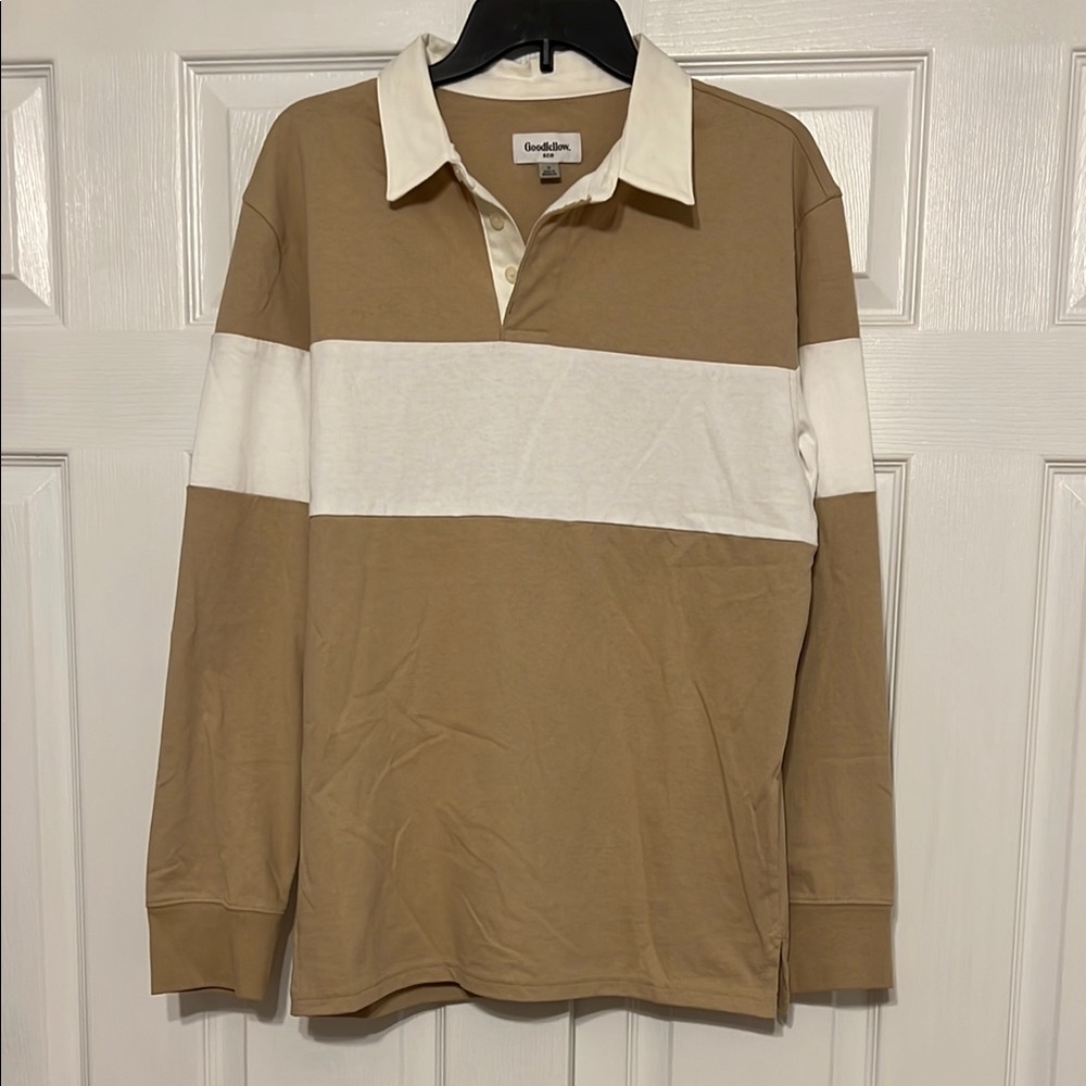 Goodfellow & Co Men's Oversized Rugby Shirt